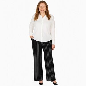 Dana Buchanan Pinstripe Dress Pants Size 10